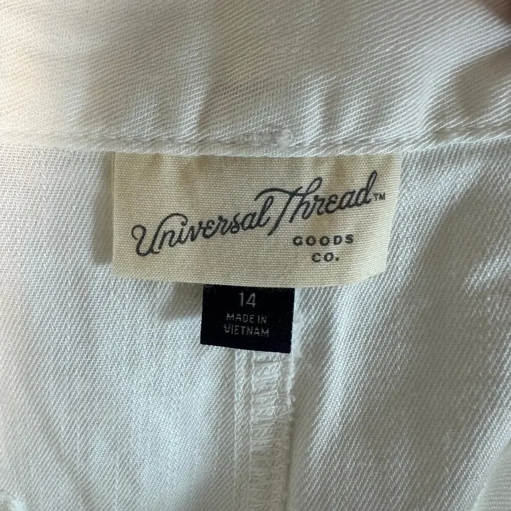 Universal thread cream, Bermuda shorts packets, high-rise nautical plus size - Picture 4 of 12